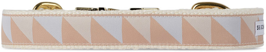 See Scout Sleep Beige & Off-White Medium Nice Grill Standard Collar