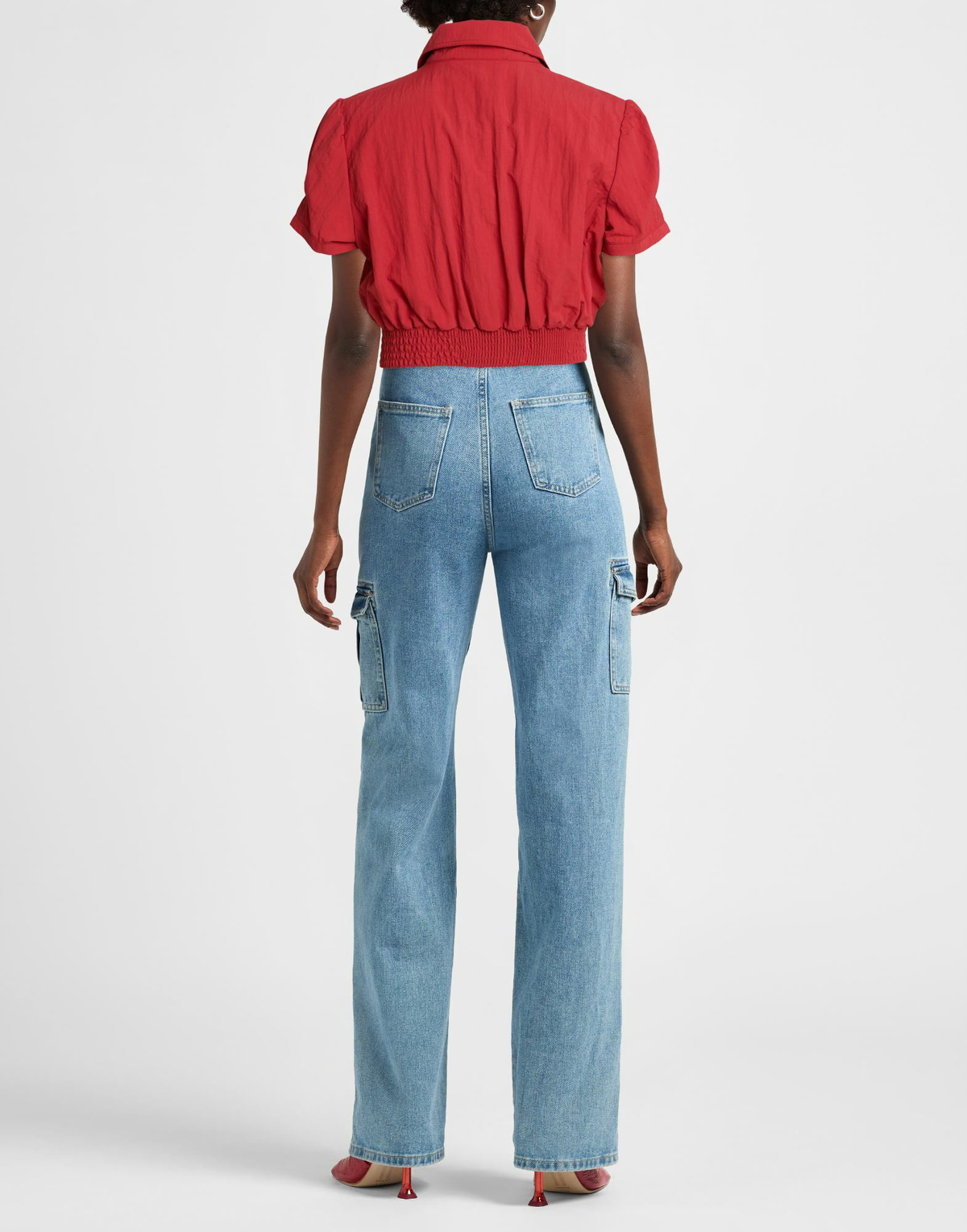 Peachy Den Womens Shirt Brick