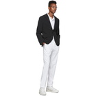 Boss White Stanino Trousers