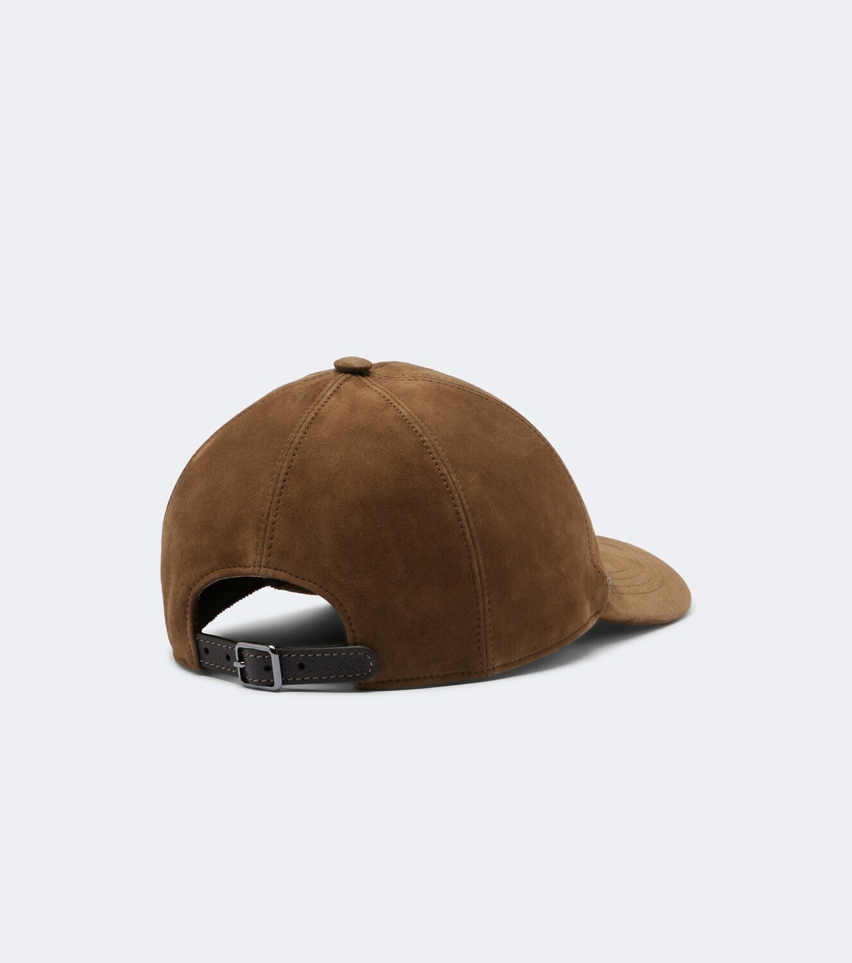 Brunello Cucinelli Monili suede baseball cap