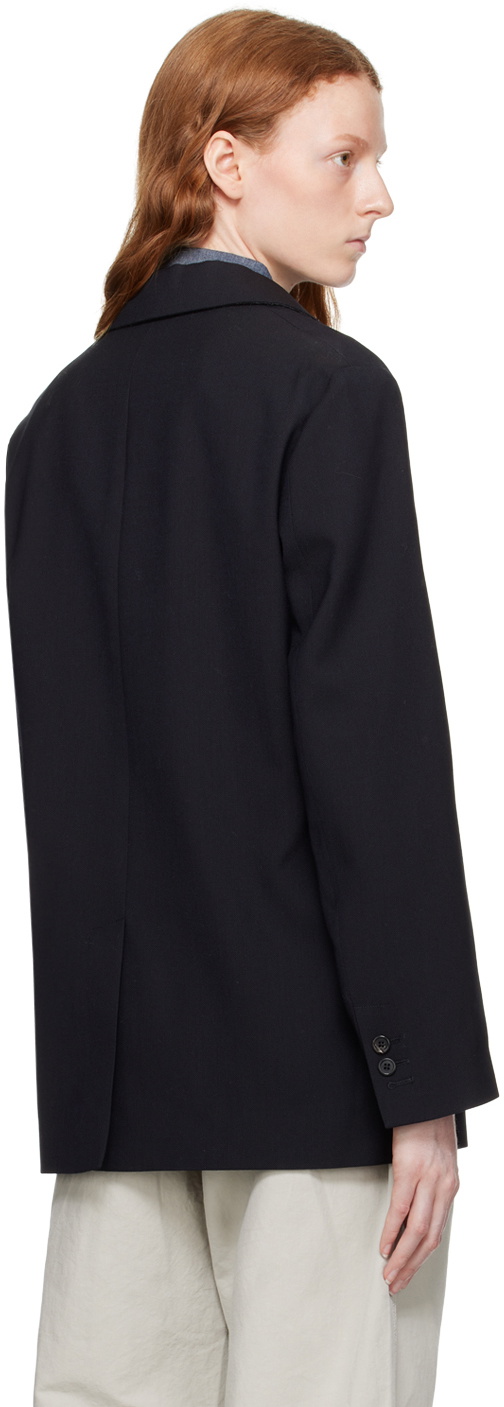 Margaret Howell Black Relaxed Cut Blazer