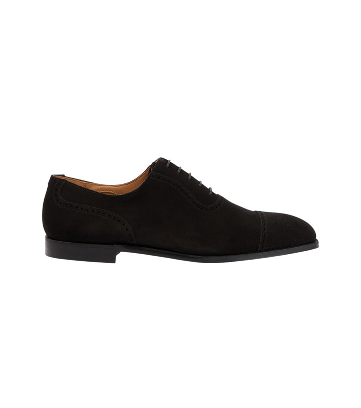 Photo: George Cleverley Adam suede Oxford shoes
