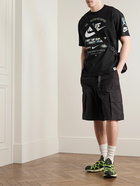 Nike - Sportswear Printed Cotton-Jersey T-Shirt - Black