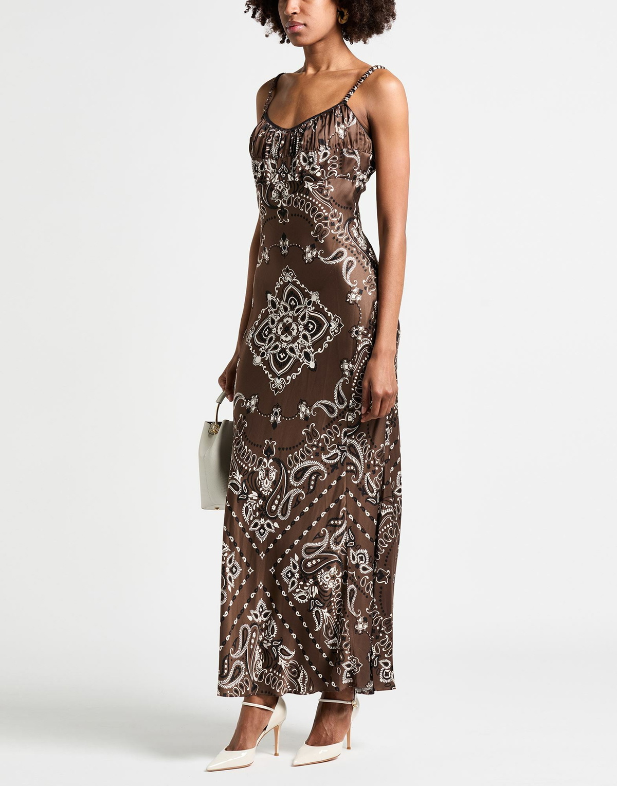 Sandro Womens Maxi dress Dark in Brown