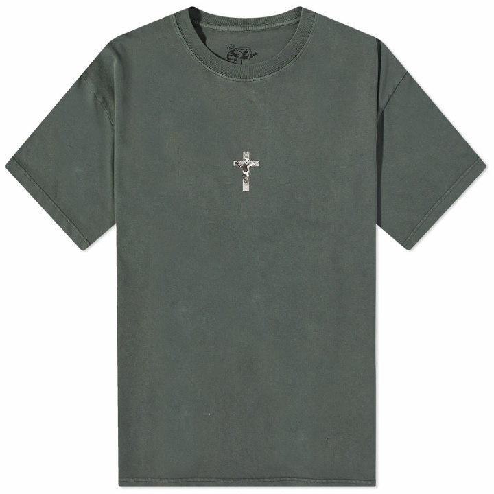 Photo: Dancer Men's Cross T-Shirt in Green