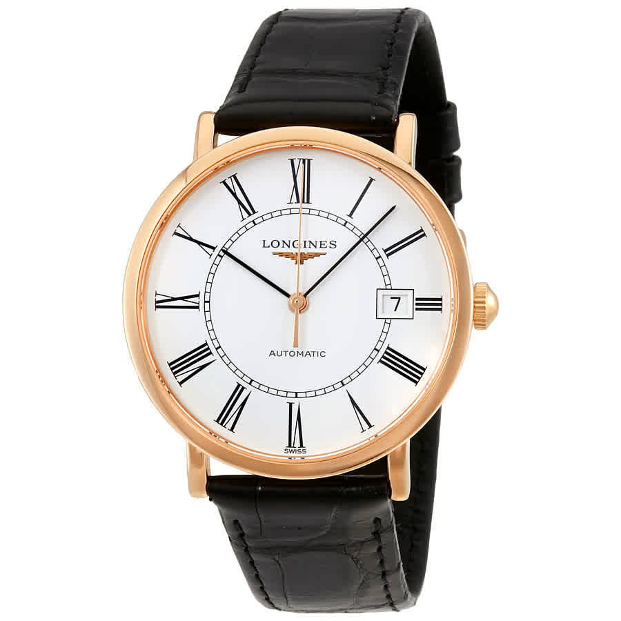 Longines Elegant Automatic 18kt Rose Gold 37 mm Unisex Watch L4.787.8.11.0