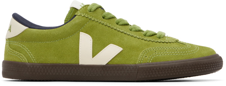 Photo: VEJA Green Volley Suede Sneakers