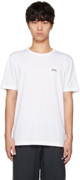 BOSS White Curved T-Shirt