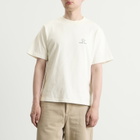 Bram's Fruit Men's Lemon Outline T-Shirt in White