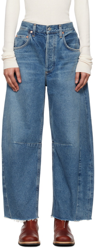 Photo: Citizens of Humanity Blue Horseshoe Jeans