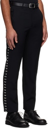 Black Comme des Garçons Black Studded Trousers