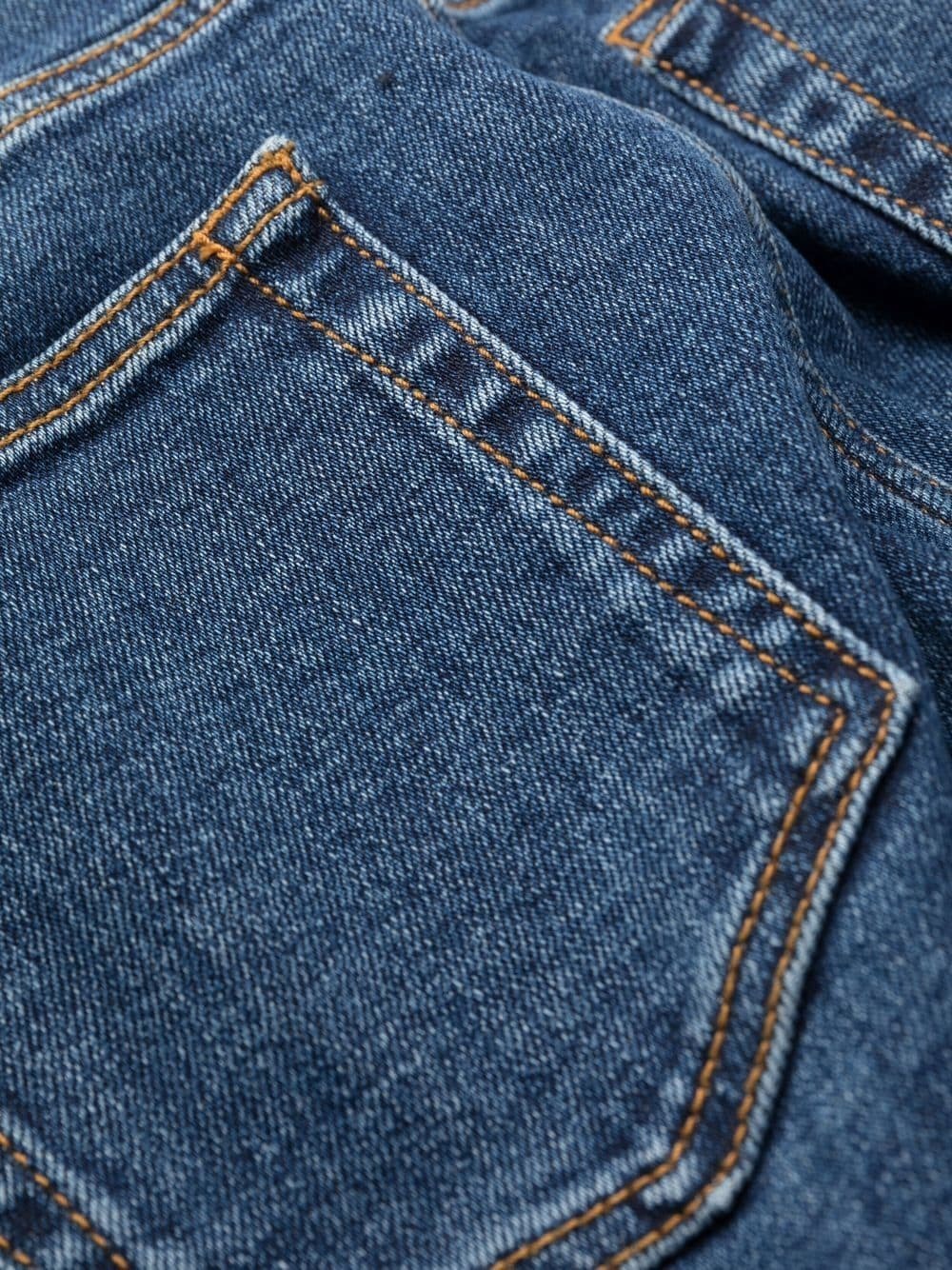 ALEXANDER MCQUEEN - High Waist Denim Jeans