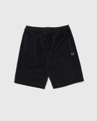 Fred Perry Towelling Short Blue - Mens - Casual Shorts