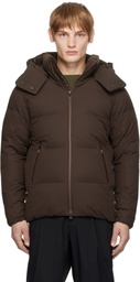 Descente ALLTERRAIN Brown Mizusawa Mountaineer Down Jacket