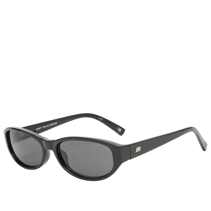 Photo: Le Specs Women's Don't Cha Sunglasses in Black 