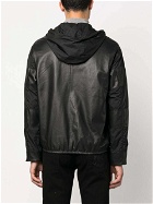 EMPORIO ARMANI - Leather Blouson Jacket