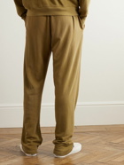 Les Tien - Straight-Leg Garment-Dyed Cotton-Jersey Sweatpants - Brown