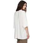 R2W Off-White Kent Cotton Cash Half Sleeve T-shirt