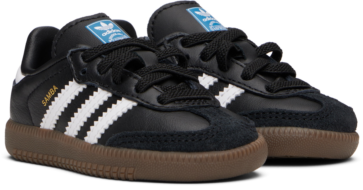 adidas Kids Baby Black Samba OG Sneakers