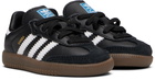 adidas Kids Baby Black Samba OG Sneakers