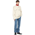 Calvin Klein 205W39NYC Off-White Oh Boy Sweater