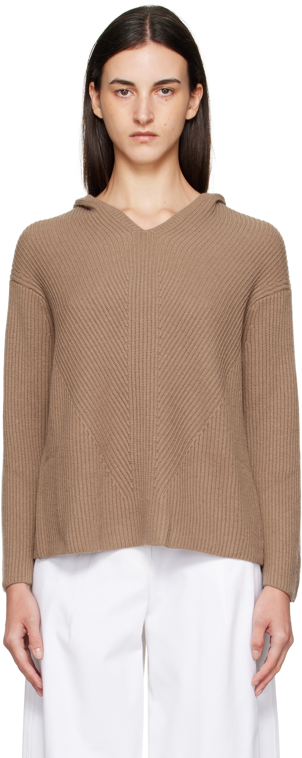 Max Mara Beige Falcone Hoodie