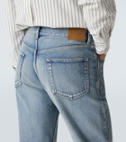 Saint Laurent Distressed straight jeans