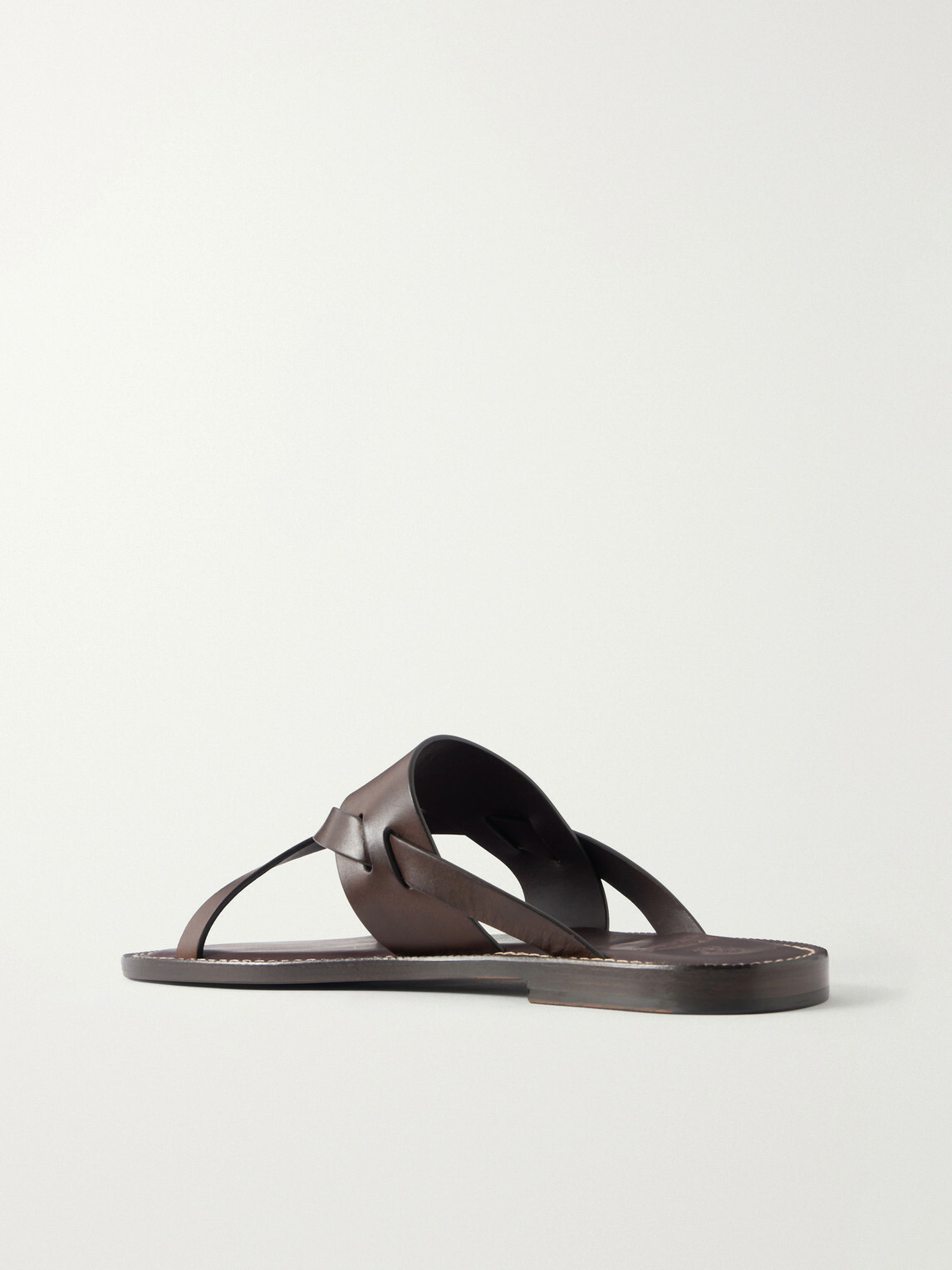 Brunello Cucinelli - Leather Sandals - Brown