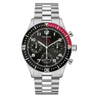 Bulova Marine Star Heritage Chronograph Quartz Black Dial Mens Watch 98B451