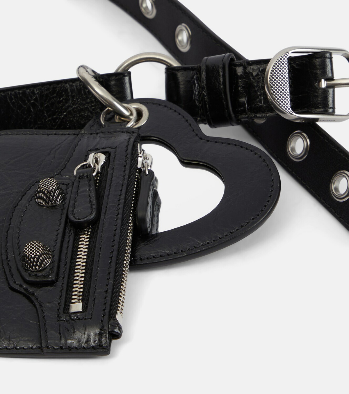 Balenciaga Le Cagole Charms leather belt Balenciaga