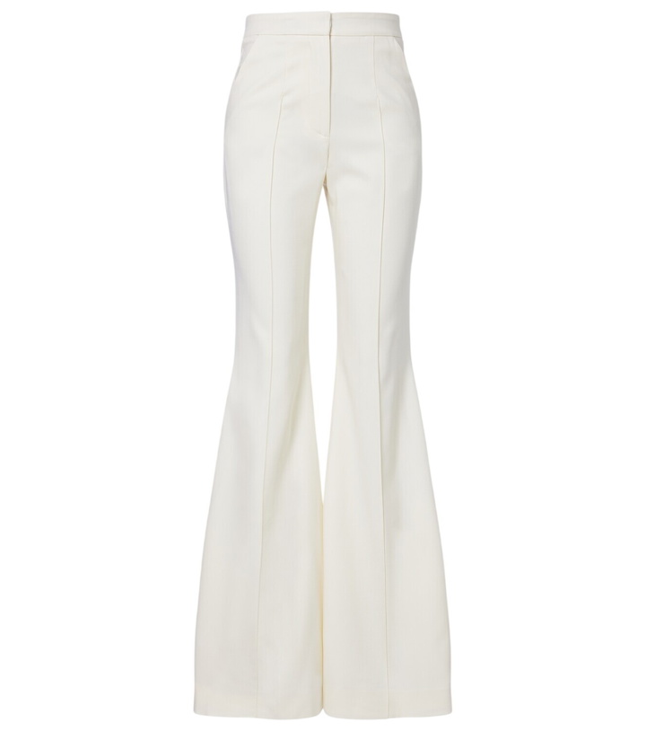Photo: Costarellos Daline wool-blend wide-leg pants