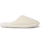 Soho Home - Harrison Cable-Knit Wool-Blend Slippers - Neutrals