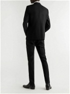 SAINT LAURENT - Slim-Fit Virgin Wool-Gabardine Suit - Black