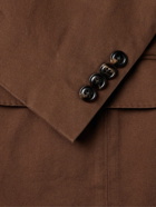 Polo Ralph Lauren - Double-Breasted Cotton-Blend Twill Suit Jacket - Brown