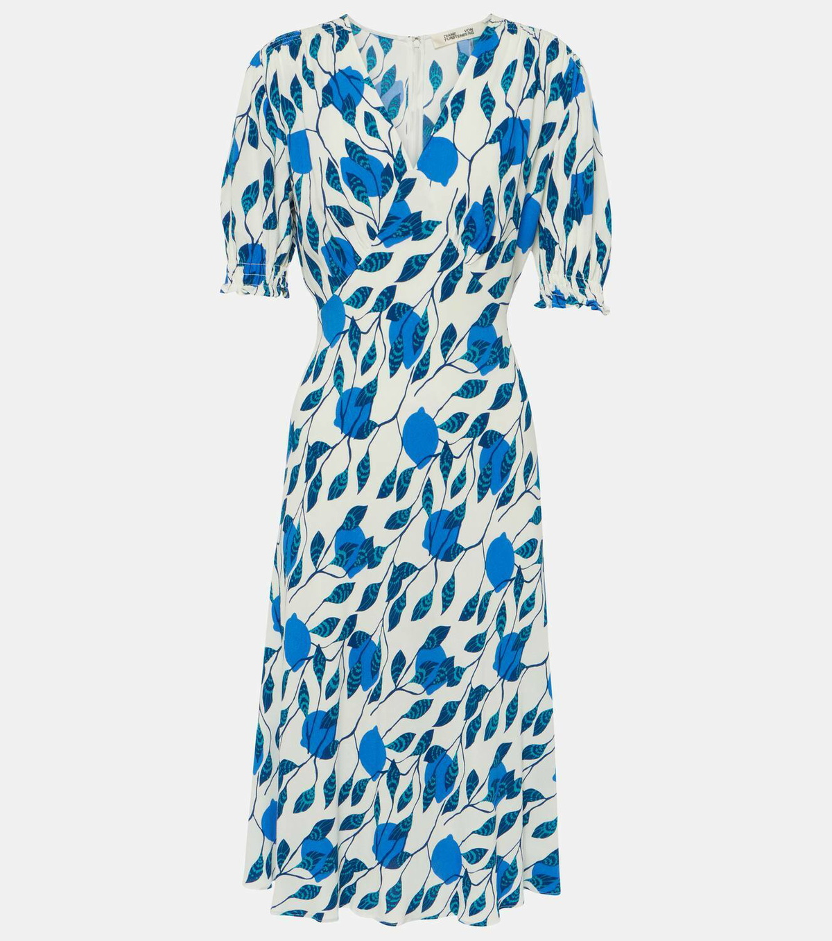 Diane von Furstenberg Jemma printed crêpe midi dress Diane