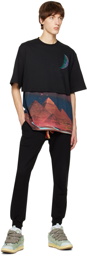 Lanvin Black Graphic T-Shirt