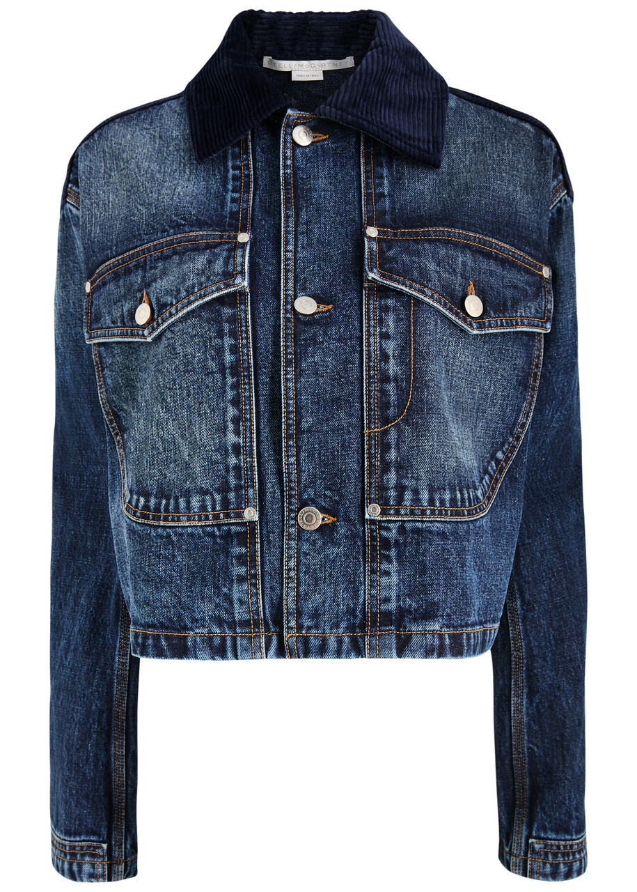 Stella Mccartney Corduroy and Denim Jacket Stella McCartney