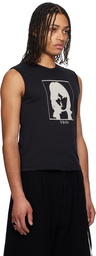 Ann Demeulemeester Black Ysewijn 'Till The End' Tank Top