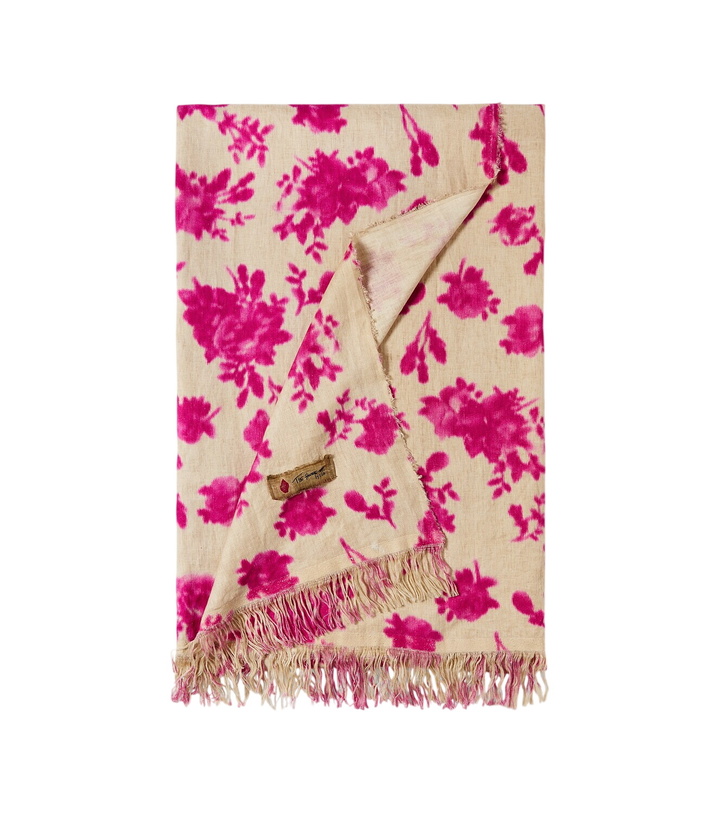 Photo: The House of Lyria Tormento floral linen tablecloth