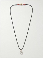 Roxanne Assoulin - The Solitaire Gold-Tone and Cord Necklace
