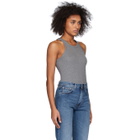 Toteme Grey Espera Rib Tank Top