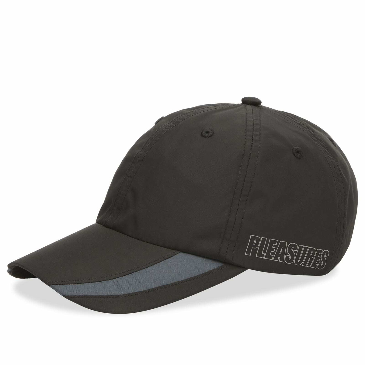 Pleasures Men's x Boiler Room Sport Cap in Black 