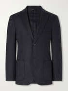 Sunspel - Wool and Cashmere-Blend Flannel Suit Jacket - Gray