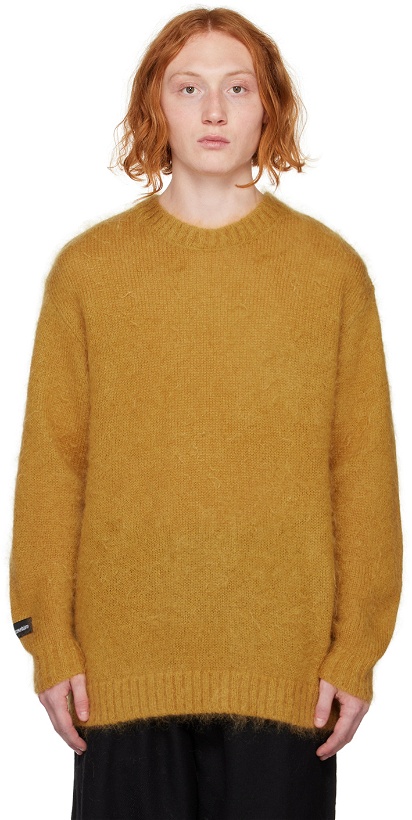 Photo: Undercoverism Yellow Vented Sweater