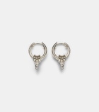 Spinelli Kilcollin Zahra sterling silver earrings with diamonds