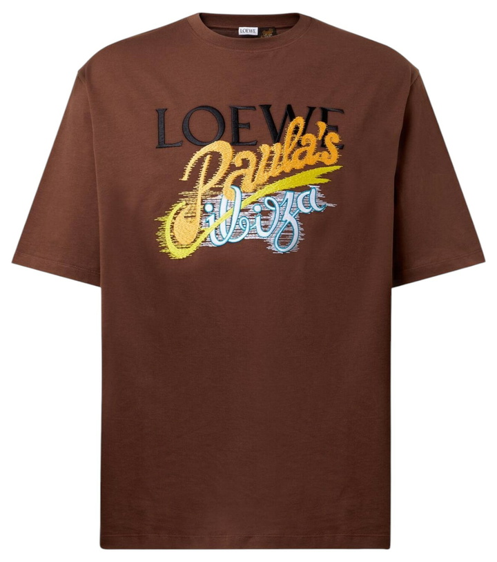 Photo: Loewe Paula's Ibiza printed cotton jersey T-shirt