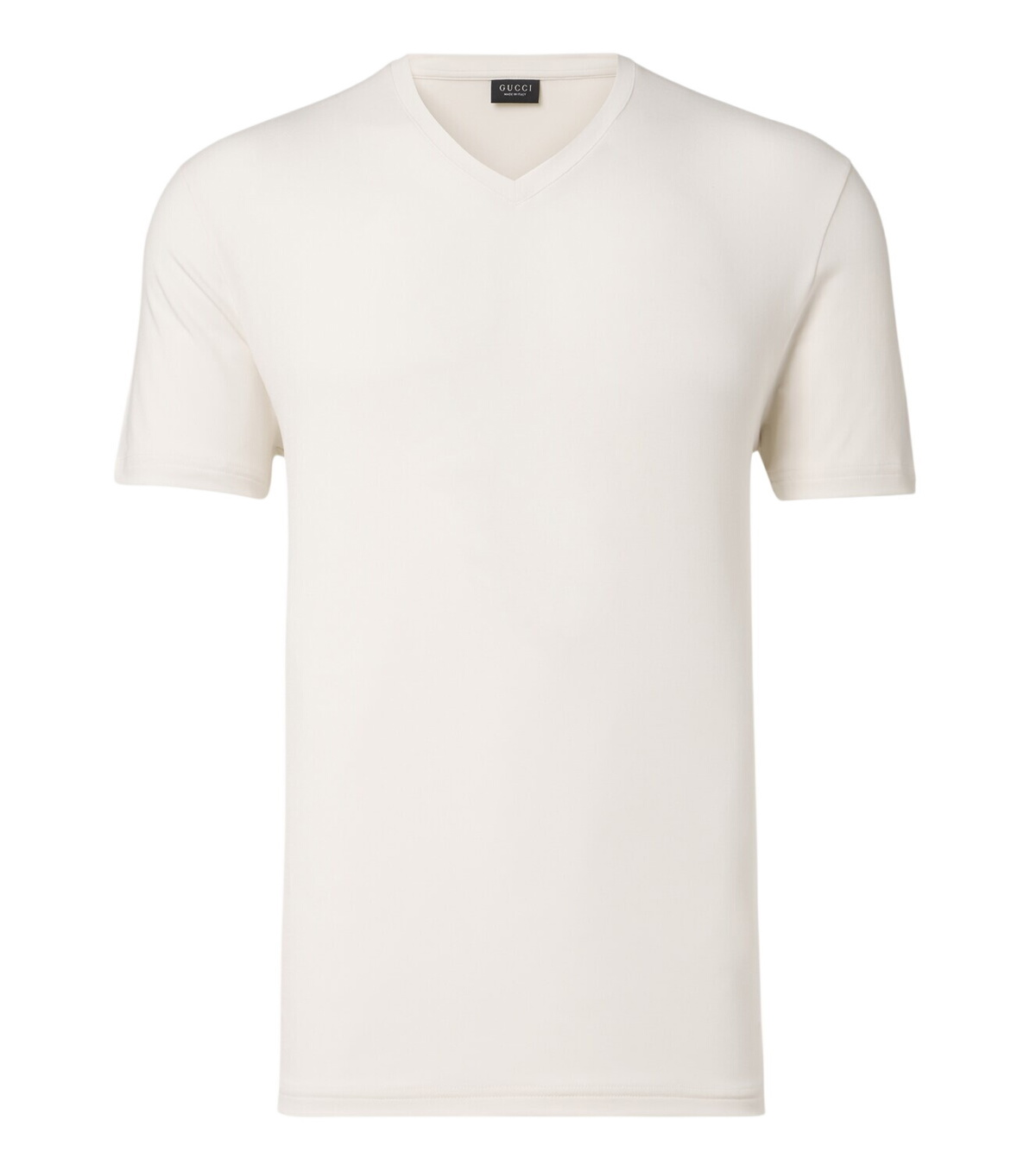 アラー369♡♡(美品)GUCCI Vネック Tシャツ ホワイト 42 Gucci T Shirt White Mens Gucci