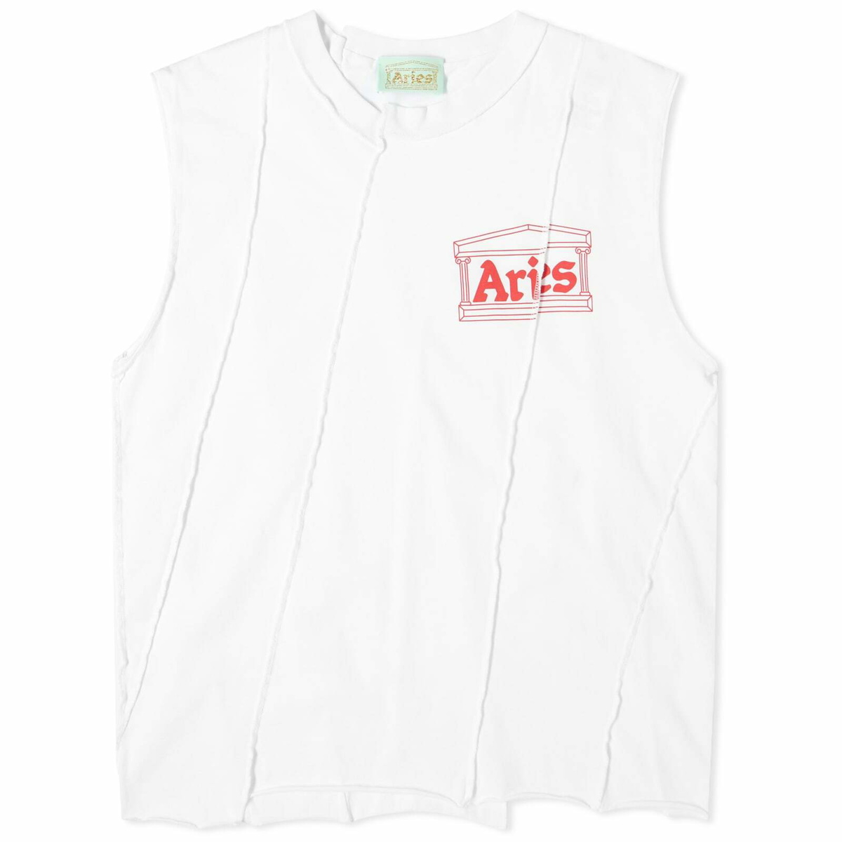 Photo: Aries Women's Offset Vest in White