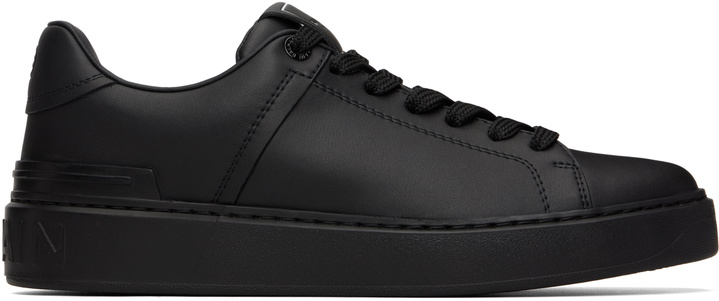 Photo: Balmain Black B-Court Sneakers