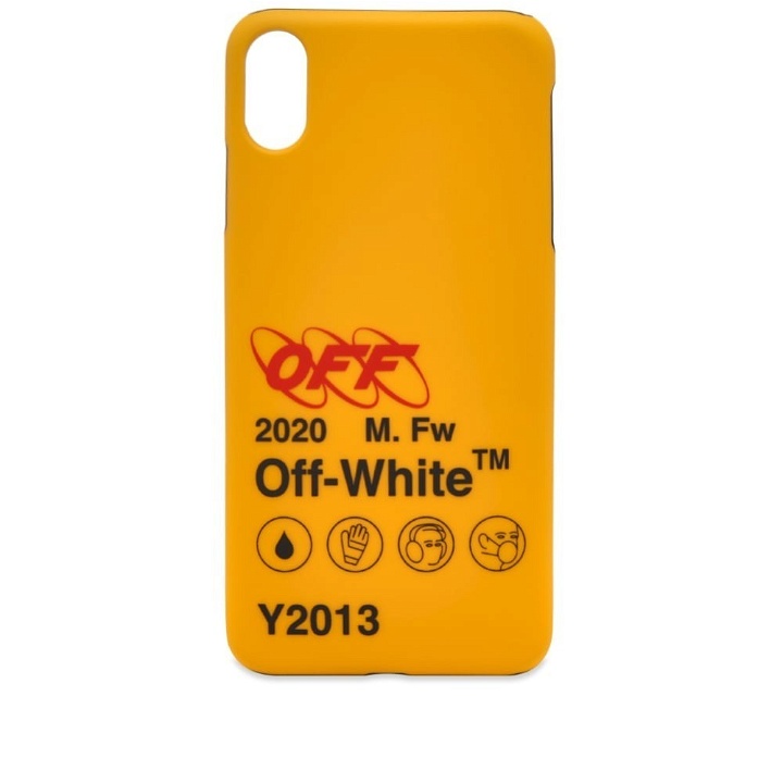 Photo: Off-White Industrial Y013 iPhone XS Max Case